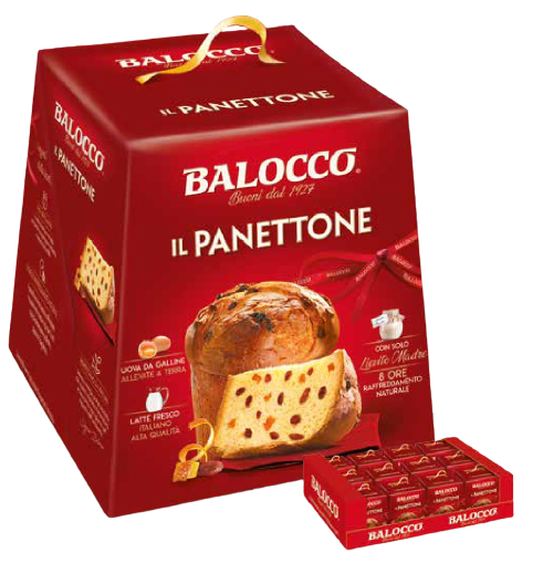 Панеттоне классический 500 г, Panettone classico Balocco 500 g