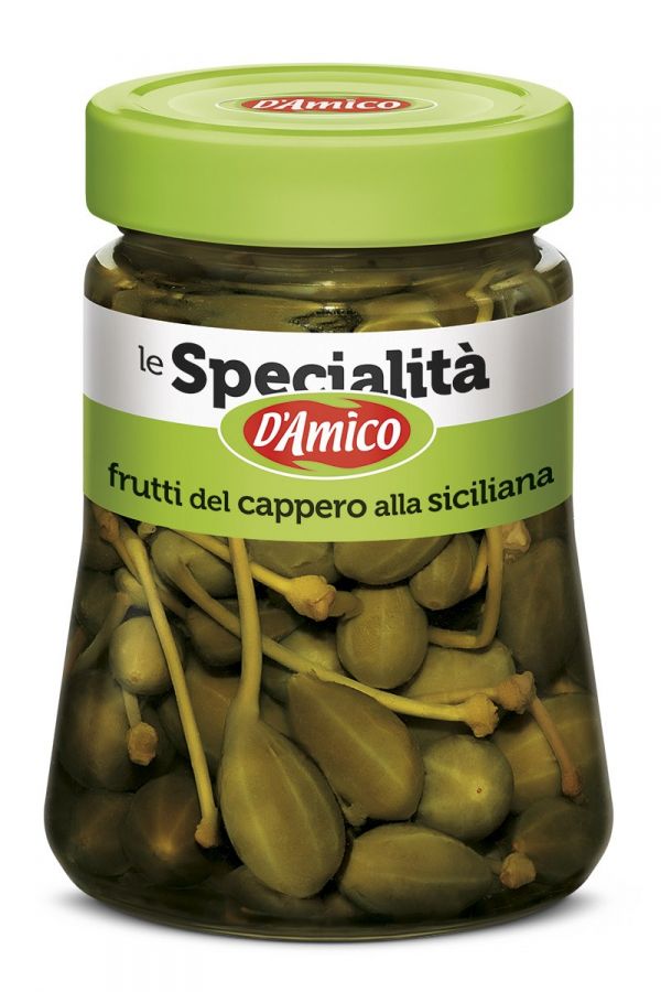 Каперсы по-сицилийски 290 г, Frutti del cappero alla siciliana 290 gr.