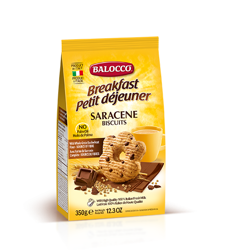 Печенье Гречневые 350 г, Saracene biscuits Balocco 350 gr