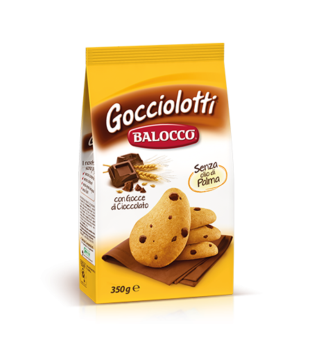 Печенье Капли шоколада 350 г, Gocciolotti  Balocco 350 gr.