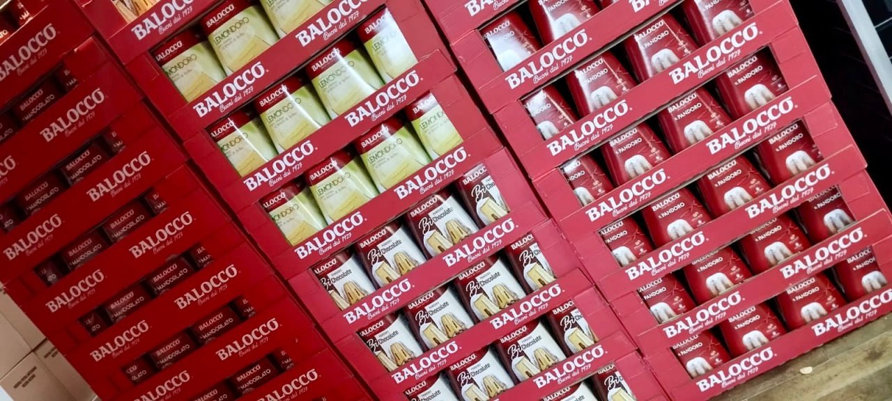 Основной ассортимент рождественской серии Balocco